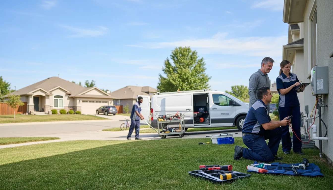Tankless water heater service in Spearman, TX